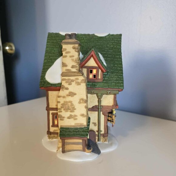 EUC Dept 56 Dickens Village Series "Leacock Poulterer" Vintage 1997 - Picture 4 of 11